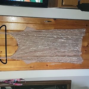 Torrid gold sequin dress